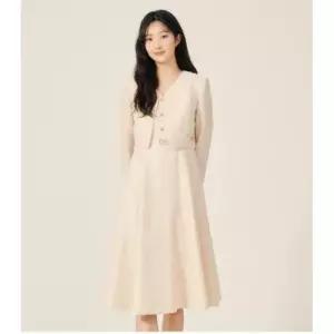 백화점 JJ지고트 브이넥플레어자켓원피스GP4A0OP351