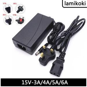 영국 규격 파이어 불 전원 어댑터 DC 변압기 충전 표준 15V 3A 4A 5A 6A