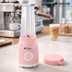 [eTVws]키친아트 600ml 미니 믹서기 텀블러형 티타늄 칼날 휴대용 KM-K600M