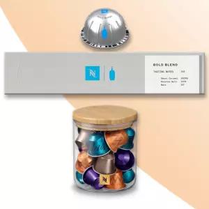 네스프레소 버츄오 블루보틀 2종 패키지 캡슐커피 (캡슐보관함 포함)