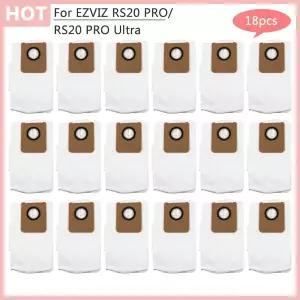 호환  RS20 PRO 울트라 바닥 청소 예비 부품 EZVIZ RS20 PRO 진공 청소기 먼지 봉투 쓰레기 봉투 홈