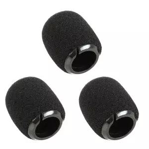 Shure Beta98H/C MX412 418 악기 구즈넥 마이크 용 3 개/몫 플라스틱 스냅 폼 커버 윈드 스크린 스폰지