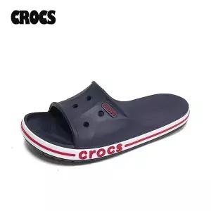 크록스 바야밴드 남자 여성 슬라이드 슬리퍼 205392-4CC