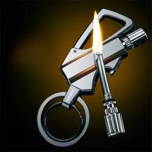 야외용 금속 휴대용 라이터 불멸의 불 스타터 성냥 캠핑 방수 생존 도구 흡연용