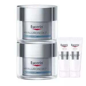 유세린 하이알루론 3X 나이트크림 50ml 2개 + 7ml2개