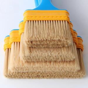 손잡이가  페인트 붓 5개 -  플라스틱 솔  도포용 벽 페인팅 도구 벽용