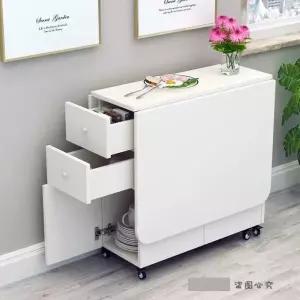 4인용 접이식 식탁 다이닝 업소용 공간활용 이동식