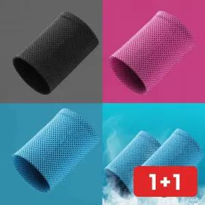 쿨 손목 아대 밴드 아이스 냉감 여름 운동 골프 헬스