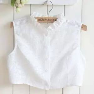 이너카라 넥케이프 페이크 프릴카라 프릴 차이나 카라