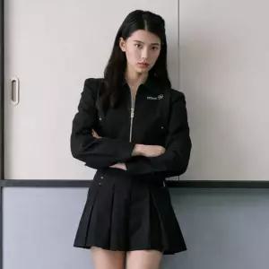 [에고이스트] [BLUE LABEL] 크롭 징장식 자켓 (ER2OJK02-T)