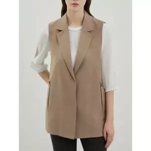 [올리비아로렌]테일러드 카라 베스트 VOCQC4M3351EIC