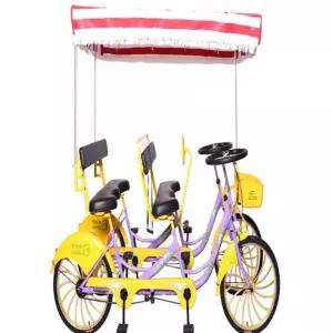4인자전거 4인승 관광 자전거 유원지 대여용 페달