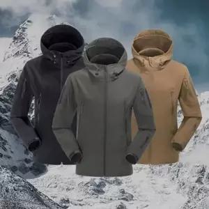 방한 남자 소프트 쉘 자켓 밀리터리 남자 전술 자켓 바람막이