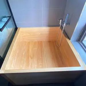 히노끼욕조 찜질방 호텔 실내 펜션 자쿠지 골든버치 80 너비 60 물 75 모델