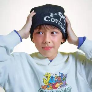 커버낫키즈 세서미스트리트x커버낫 키즈 엘모 비니 블랙 CK2507BN07BK 3543013 1975563