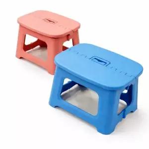 미니 휴대용 간이의자 접이식 스텝스툴 수납 발판의자