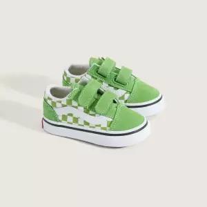 [롯데백화점]반스 올드스쿨 벨크로 컬러 띠어리 체커보드 VN000CTGFPB