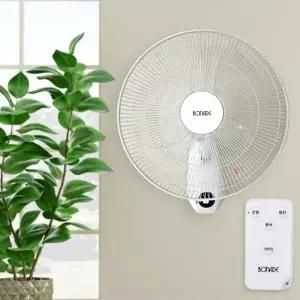 (옵션 단품)벽걸이선풍기 보나드 16형 리모컨 벽걸이 선풍기 전기세절감 저소음 벽걸이형선풍기 0413