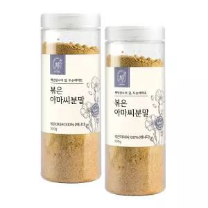 두손애 볶은아마씨분말 500g 2개
