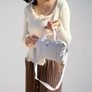 (색상 연보라)20대크로스백 가벼운 여행 나일론 크로스백 핸드폰 가방 연보라 핸드폰크로스백