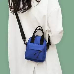 (색상 블루)여행용크로스백 미니 핸드폰 가방 여행 가벼운 크로스 백 블루 가벼운크로스백