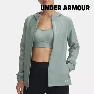 [아웃도어스/언더아머]언더아머 후드자켓 /g21- 1377043-348 / 여성 UA 아웃런 더 스톰 재킷