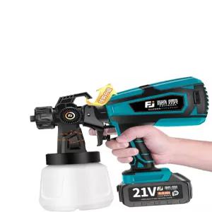 무늬 코트건 탄성 후끼 에어리스 페인팅건 충전식