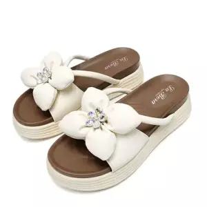 [라일리] Rly 실내 통굽슬리퍼 여성 블링블링 썸머슬리퍼 외출신