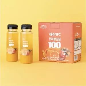 올리온 제주깜놀 한라봉 감귤쥬스 % 착즙 180ml (1 1BOX) 2박스