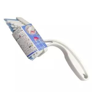 ( )손잡이 청소솔 26cm 모서리 세척 브러쉬 바닥 타일 욕실 틈새 청소 용품