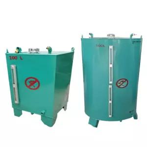 보일러 기름통 원형 석유 탱크 등유 저장통 대용량 스테인리스