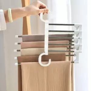 5단 접이식 바지걸이 정리 바지옷걸이