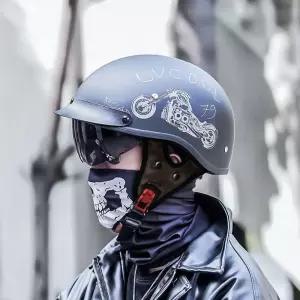 오픈페이스 홍진헬멧 소두핏 오픈 초경량 여름 페이스 홍진 반모