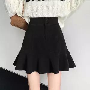 [라일리여성의류] Rly 대학생 미니 스커트 캠퍼스 코디 플레어 치마 블