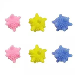 고품질 세탁 볼 6개 빨래볼 세탁공 엉킴방지 류 세탁공 찌든때 엉킴방지 드럼 세탁기볼 WFLTX6E