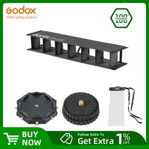 도니식 Godox TL30 TL-M2 액세서리 튜브 전구 Rgb 그리드 방수 케이스 키트 가방 고정 클립 커플러