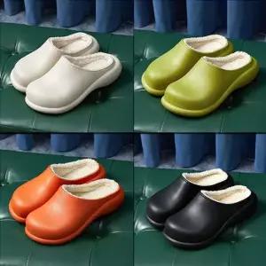 오너클랜 인기상품 경량 통굽 털슬리퍼 겨울 슬리퍼 EVA 키높이슬리퍼 [WB14188_260423]