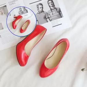 쌍문상회 지금 필요한 가보시신발예쁜하이힐 빨간색 기본 펌프스 스텔레토힐 구두 미들힐