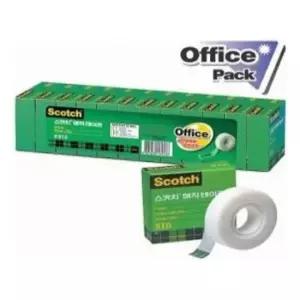 자재 스카치 매직테이프 (810ROK/리필12롤/19x32.9)