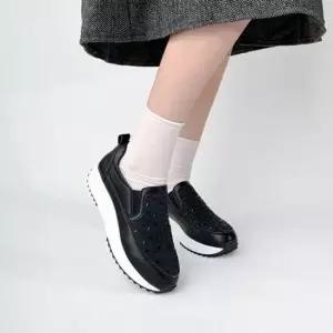 키높이 비즈 포인트 스니커즈 블링블링 별모양 운동화Y 국산운동화 여성구두 여성슬립온