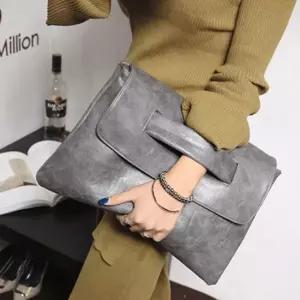 여성 빅사이즈 슬림 유니크 클러치백 겸용 크로스백 빅사이즈클러치 슬림크로스백