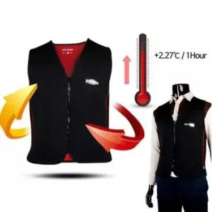 패션 3중 바람막이 겨울 스포츠 방한용 네오플랜 발열조끼