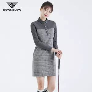 JJM-M55 다운블로우 FW여자PK체크원피스