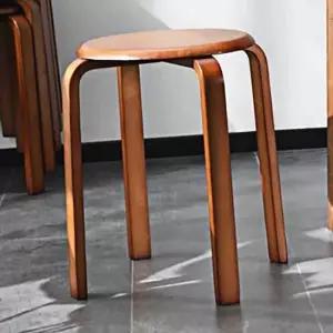원목스툴 화장대의자 보조의자 스툴의자 우드스툴 낮은의자