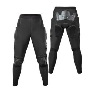 오토바이 라이딩 팬트 - 성인 청소년 모터크로스 프로텍트비 기어, ATV 사이클링 스케이트보드용 갑옷이 있는 더트 바이크 기어