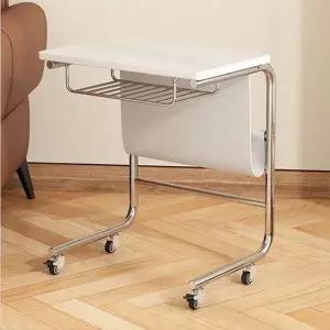 친절한탄씨 이동식 사이드테이블 소파 침대 테이블 노트북 책상 소파테이블 침대테이블 이동식테이블