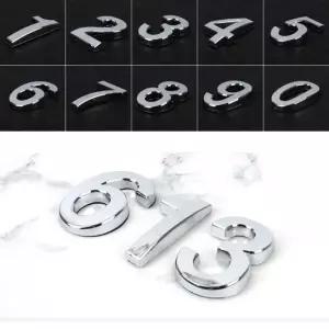 숫자 이니셜 자동차 실내 꾸미기 소형 블록 선택 1개 이니셜스티커 꾸미기이니셜