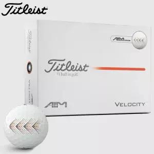 타이틀리스트 벨로시티 AIM 퍼포먼스 골프볼 공 2피스 12구 아쿠쉬네트코리아 2026