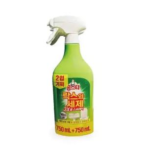 홈스타세정제 750ml 세정제 2개입 욕실청소세제