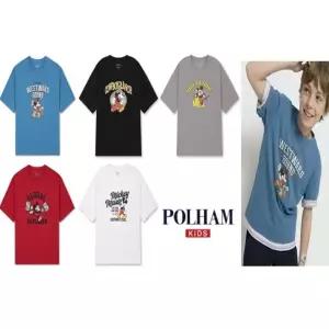 [롯데백화점]폴햄키즈 디즈니 루즈핏반팔티 PKG2TS3220